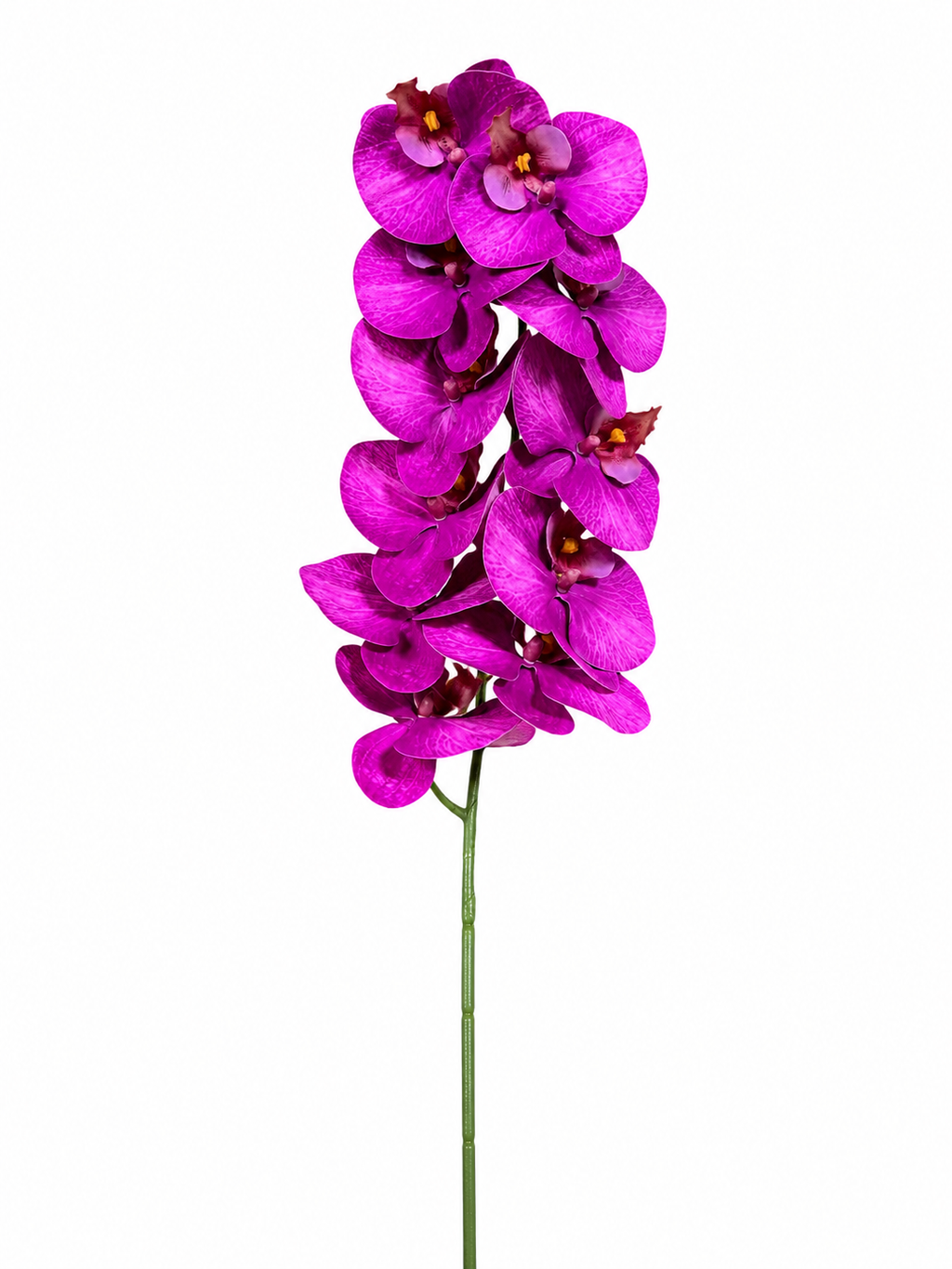 Magenta Faux Orchid Stem